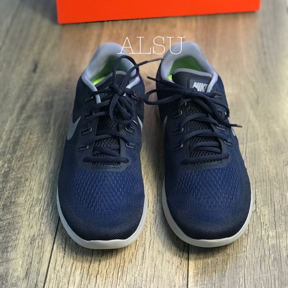 NWT Nike Free Run 2017 Binary Blue M AUTHENTIC - Picture 4 of 7